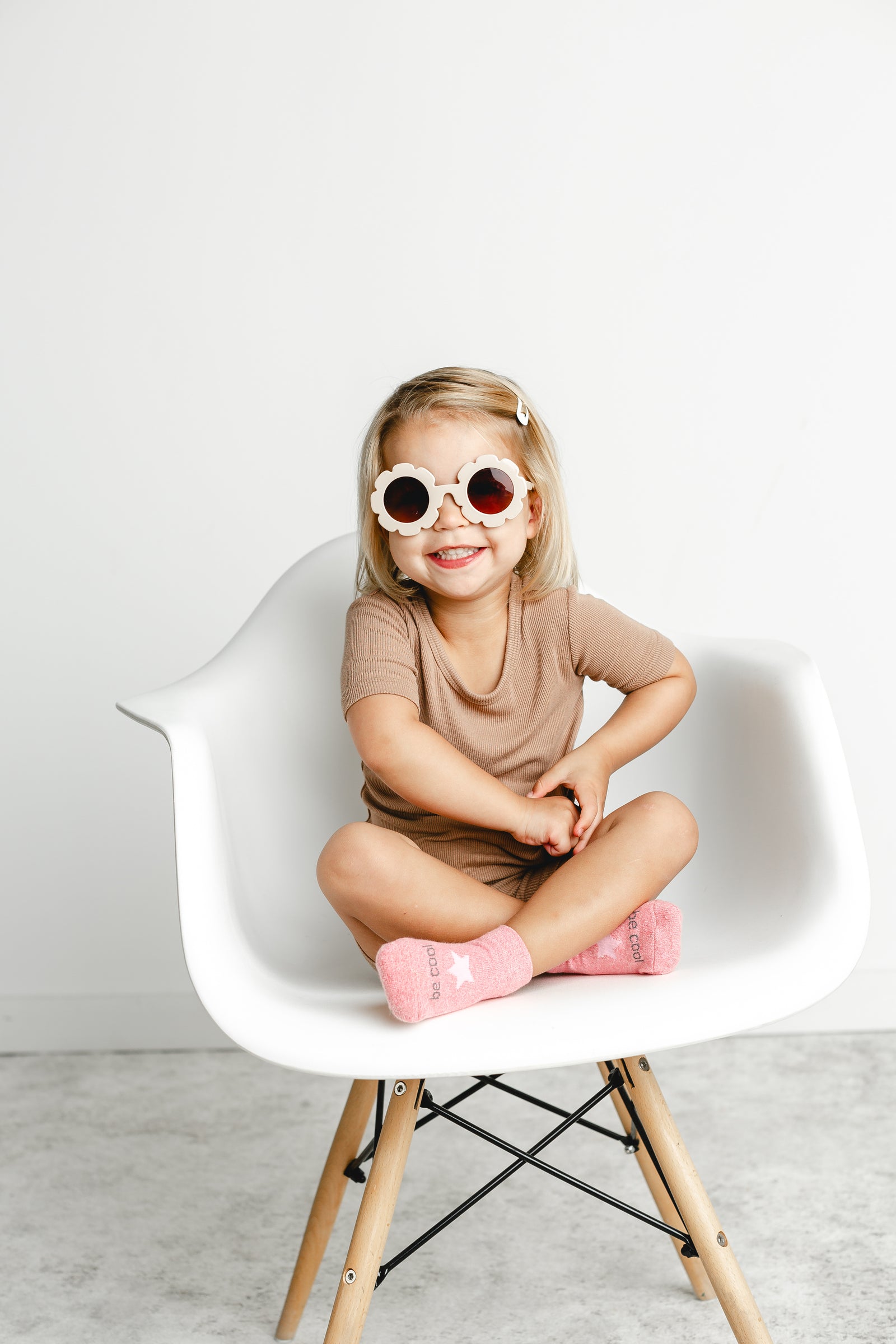 Toddler Girl 2 Pack Grip Socks 2T-4T (Dani)