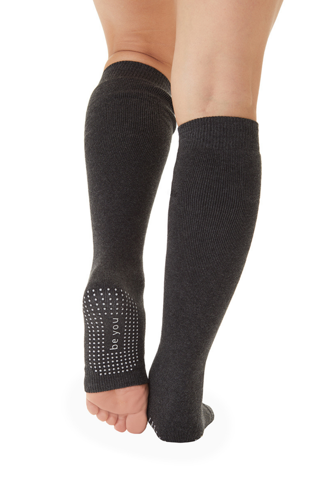 Be You Grip Leg Warmers (Charcoal/Grey)