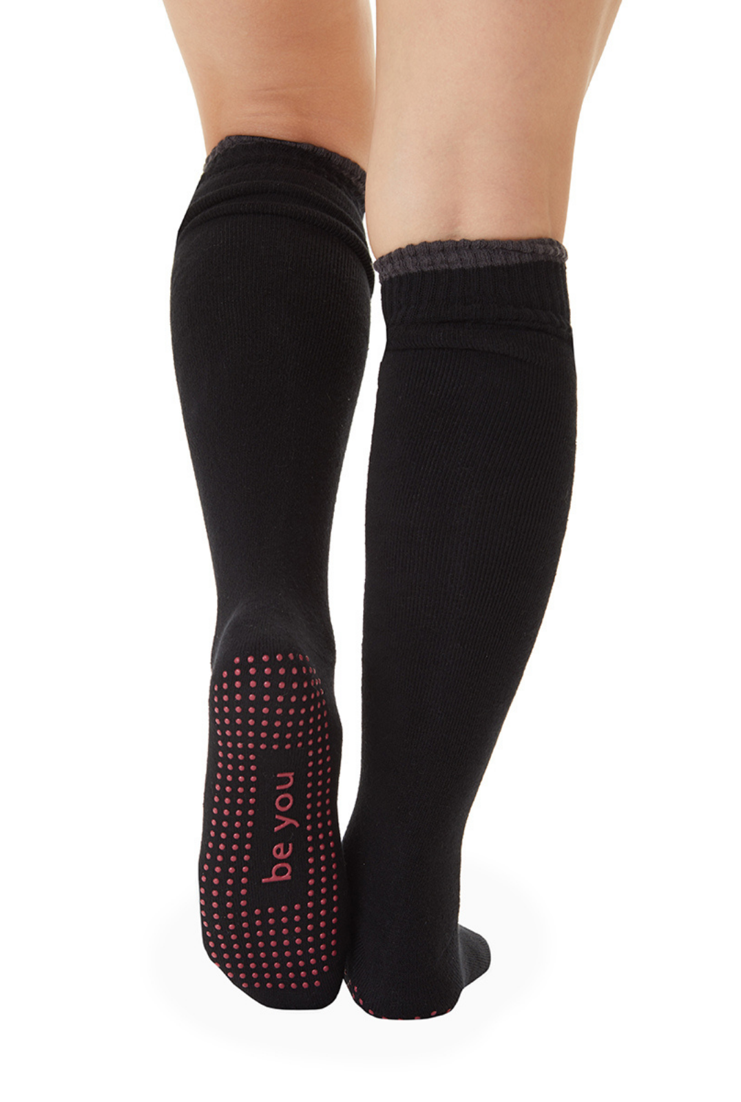 Be You Knee High (Blk/Cran/Charcoal)