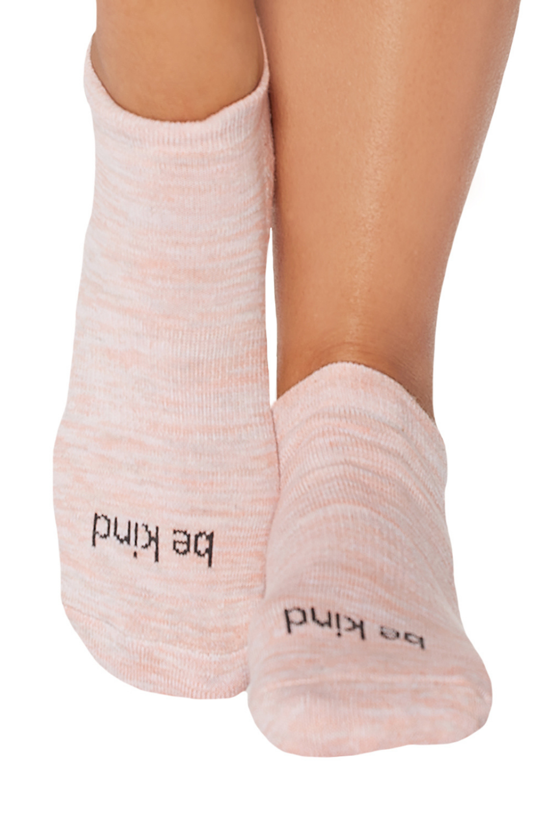 Be Kind Marbled Grip Socks (Shell)