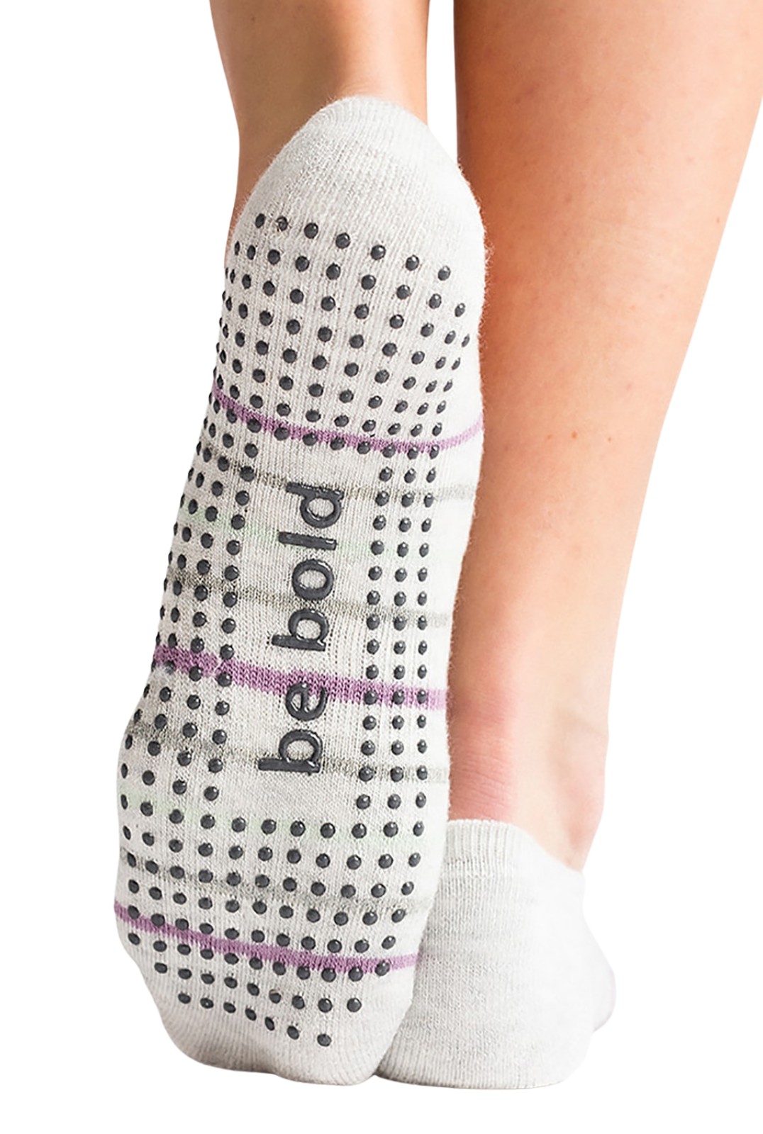 **No Show** Be Bold Grip Socks (Buff)