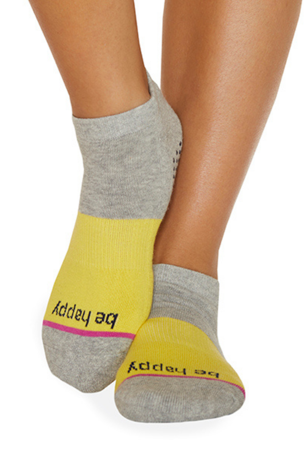 Be Happy Grace Grip Socks (Honey)