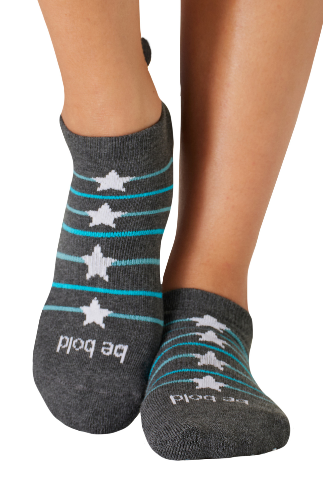 Pom Pom Be Bold Grip Socks (Sirius)