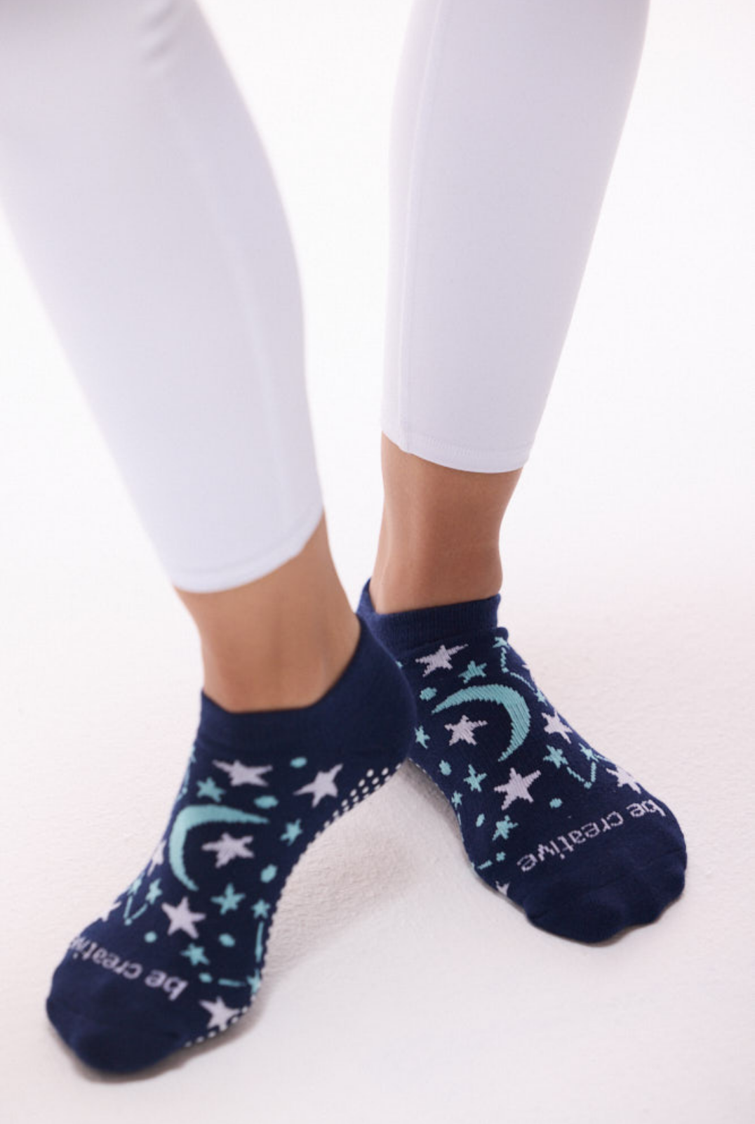 Be Creative Celeste Grip Socks (Midnight)