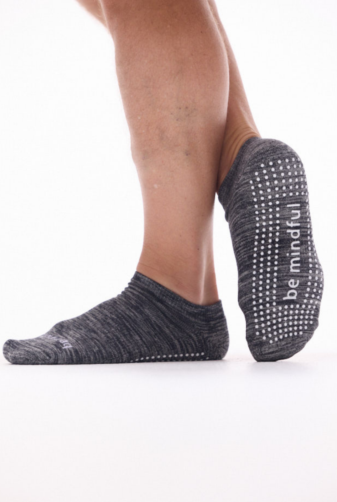Mens Be Mindful Marbled Grip Socks (Drums)