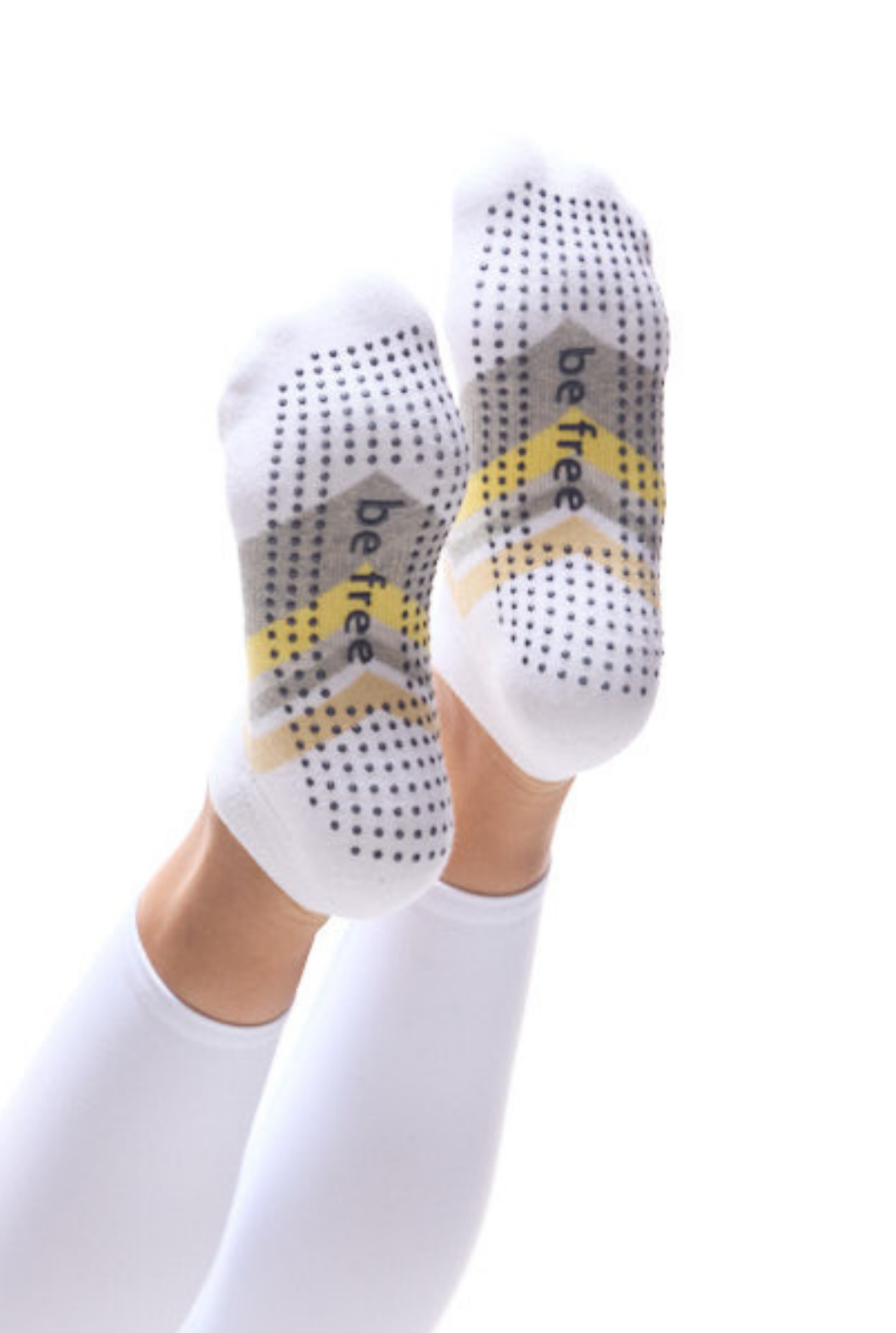 Be Free Maxine Grip Socks (Tawny)