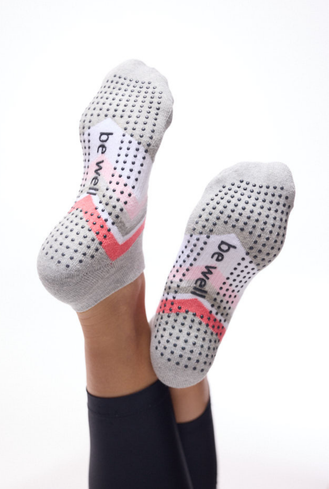 Be Well Maxine Grip Socks (Quartz)