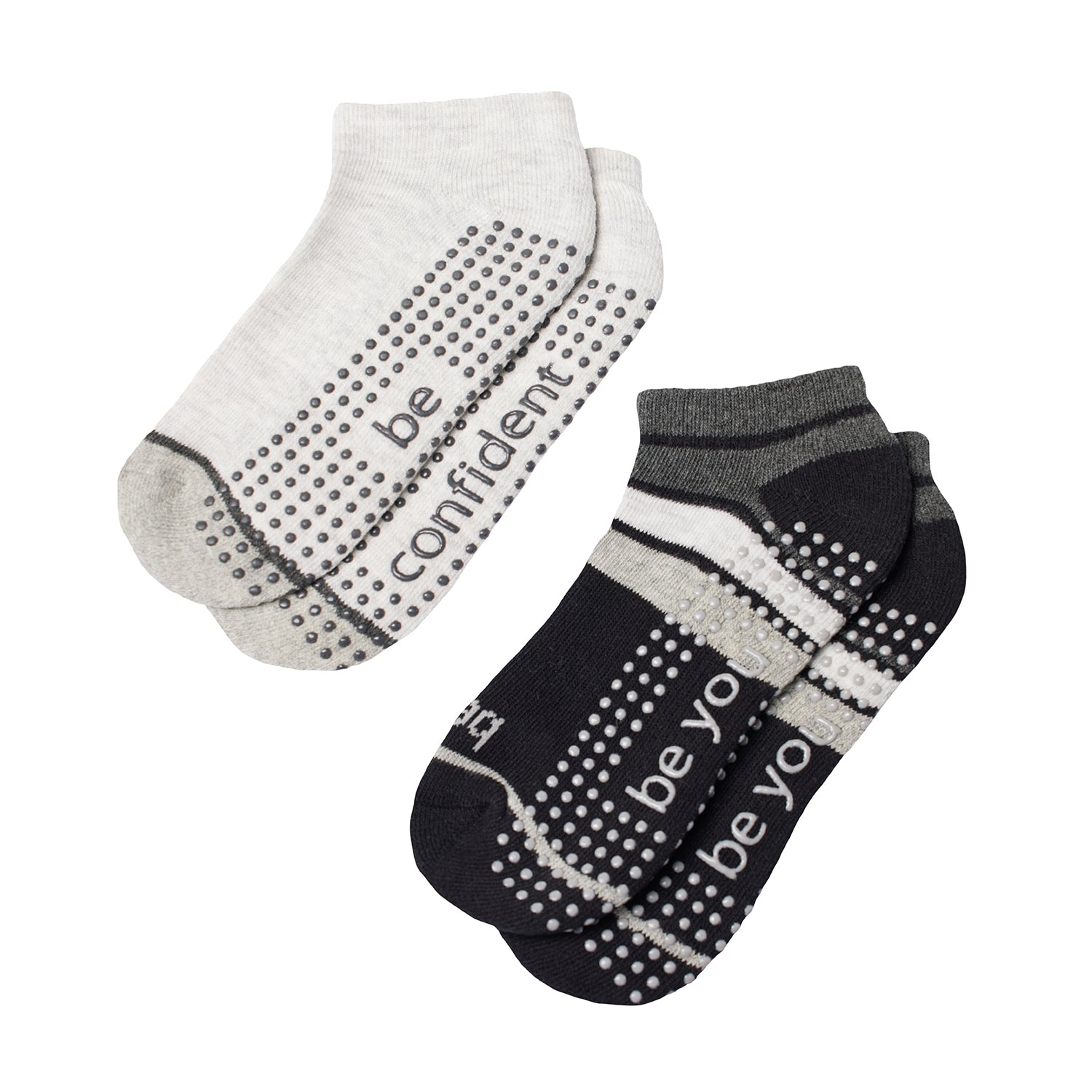 Boys 2 Pack Grip Socks 4T-6T (Bennett)