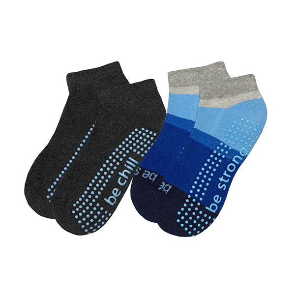 boys 2 pack grip socks 4t-6t cruz, sticky be socks, best grip socks, best grippy socks, best yoga socks, best pilates socks